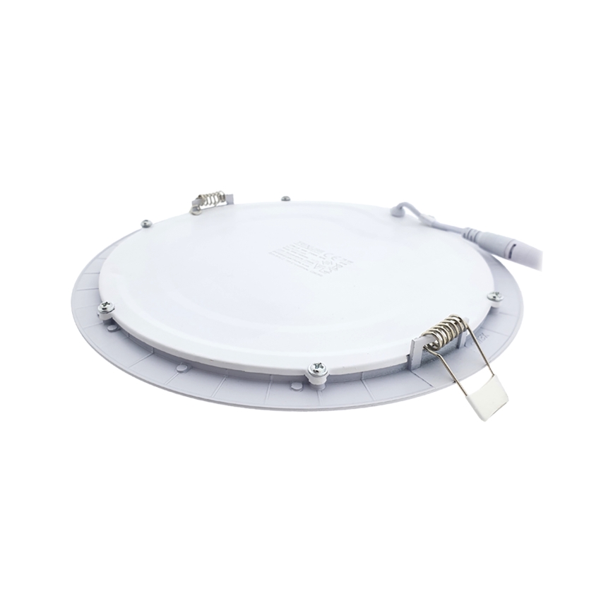 Lámpara empotrada LED ROUND LED/18W/230V 2700K