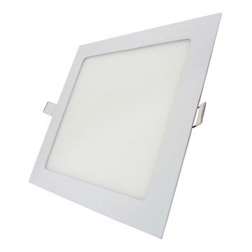 Lámpara empotrada LED SQUARE LED/12W/230V 6500K