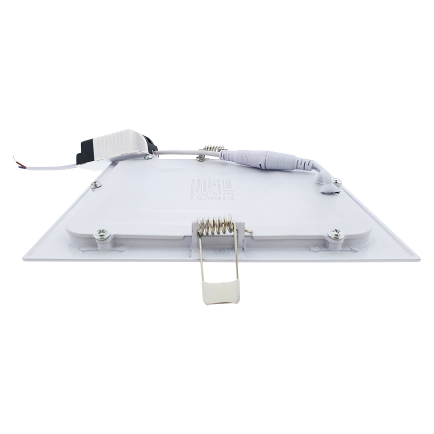 Lámpara empotrada LED SQUARE LED/12W/230V 6500K