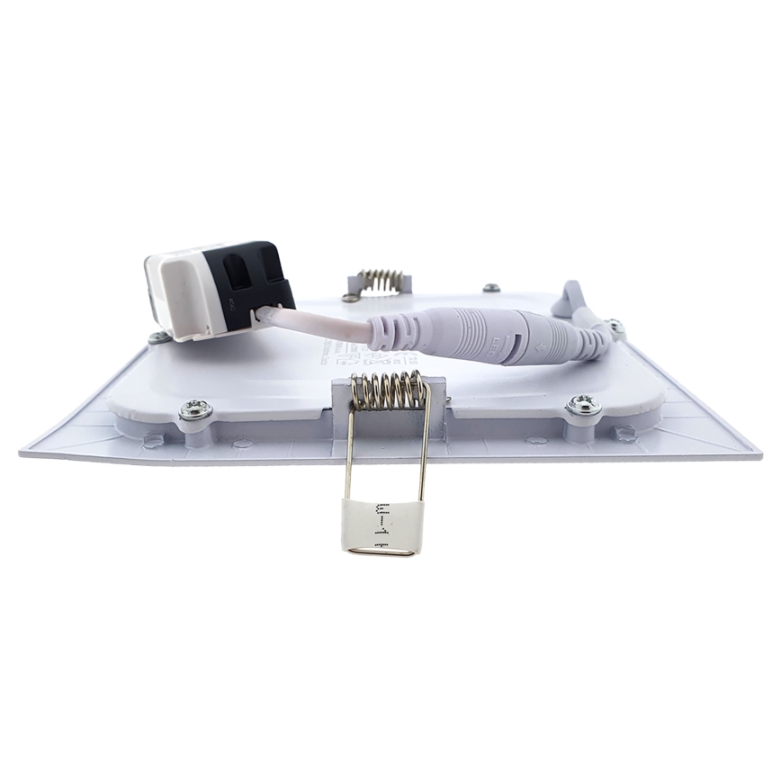 Lámpara empotrada LED SQUARE LED/9W/230V 2700K