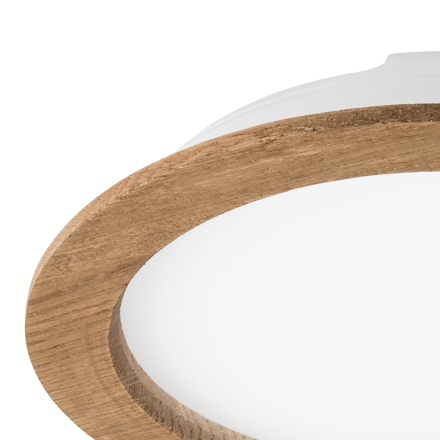 Lámpara empotrada LED WOODY SPOT LED/23,5W/230V 4000K nogal Ø 23,5 cm