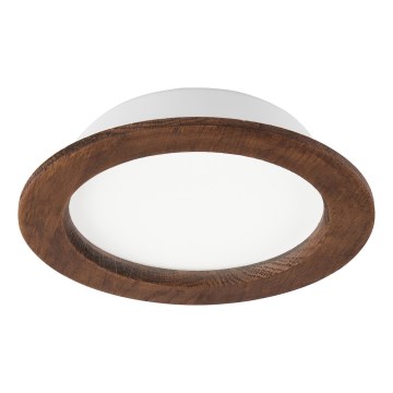 Lámpara empotrada LED WOODY SPOT LED/16,5W/230V 4000K cereza Ø 18,5 cm