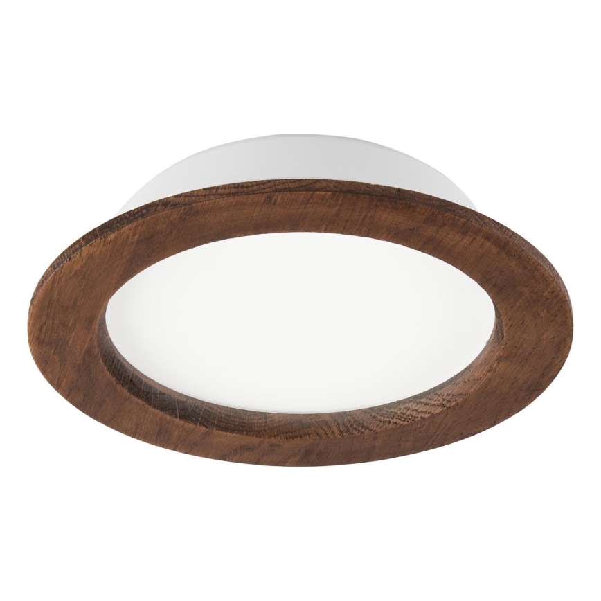 Lámpara empotrada LED WOODY SPOT LED/16,5W/230V 4000K cereza Ø 18,5 cm