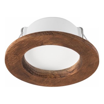 Lámpara empotrada LED WOODY SPOT LED/5,5W/230V 4000K cereza ? 10 cm