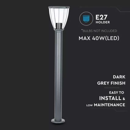 Lámpara exterior 1xE27/40W/230V IP44