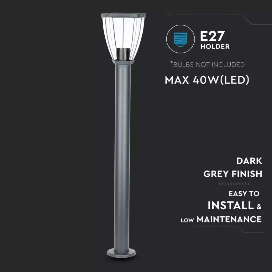 Lámpara exterior 1xE27/40W/230V IP44