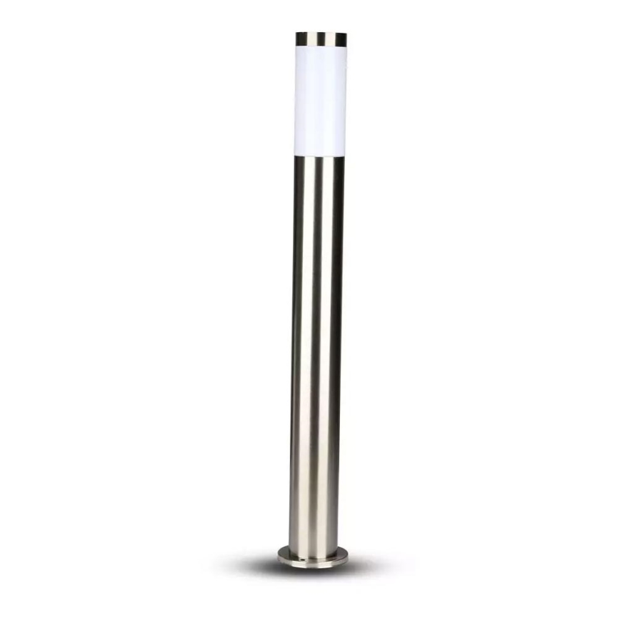Lámpara exterior 1xE27/60W/230V IP44 80cm cromo mate