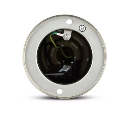 Lámpara exterior 1xE27/60W/230V IP44 80cm cromo mate