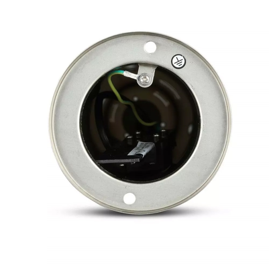 Lámpara exterior 1xE27/60W/230V IP44 80cm cromo mate