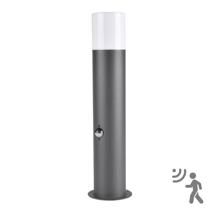 Lámpara exterior con sensor DALLAS 1xE27/12W/230V IP44 antracita