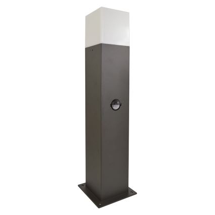 Lámpara exterior con sensor NEW YORK 1xE27/12W/230V IP44 44 cm antracita