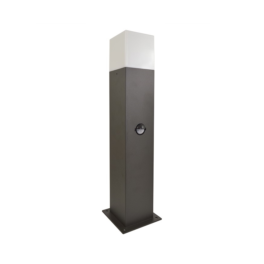 Lámpara exterior con sensor NEW YORK 1xE27/12W/230V IP44 44 cm antracita