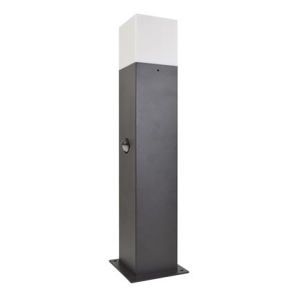 Lámpara exterior con sensor NEW YORK 1xE27/12W/230V IP44 44 cm antracita