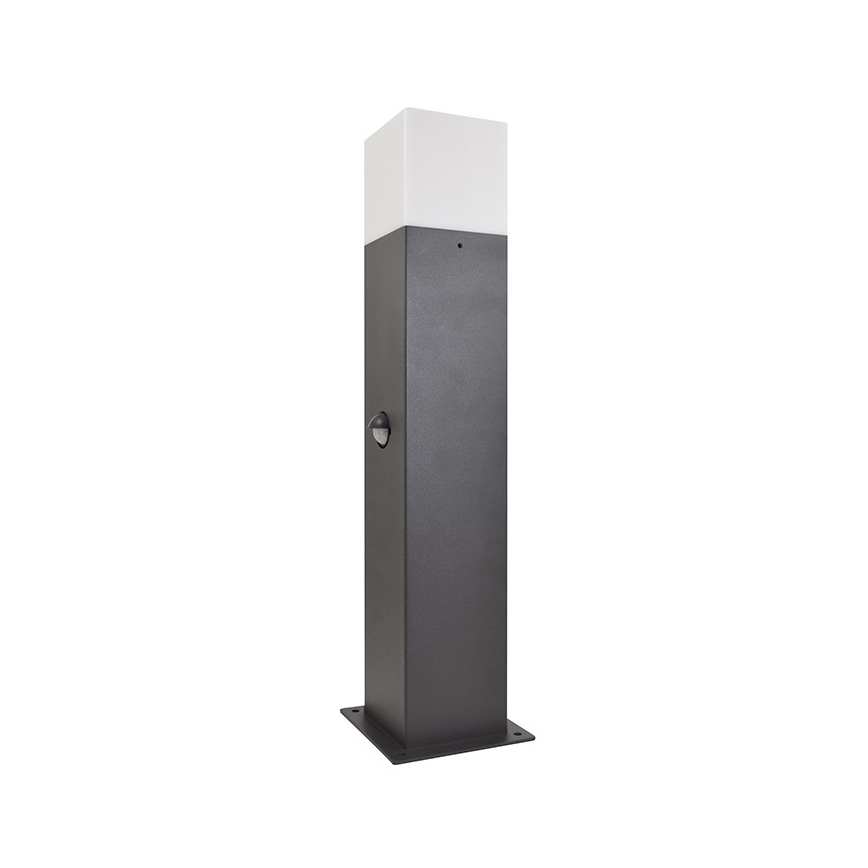 Lámpara exterior con sensor NEW YORK 1xE27/12W/230V IP44 44 cm antracita