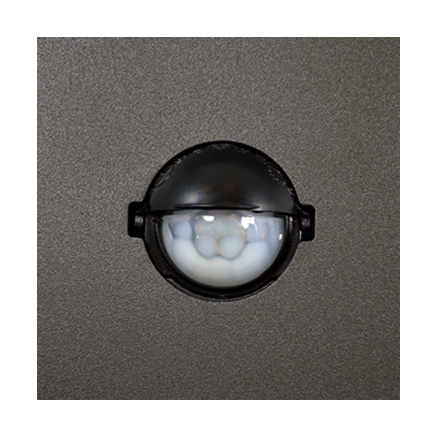 Lámpara exterior con sensor NEW YORK 1xE27/12W/230V IP44 44 cm antracita
