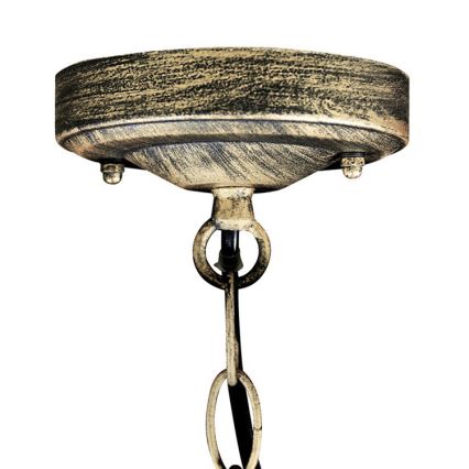 Lámpara exterior de techo LED FLORENCJA 1xE27/10W/230V IP43