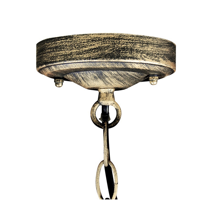 Lámpara exterior de techo LED FLORENCJA 1xE27/10W/230V IP43