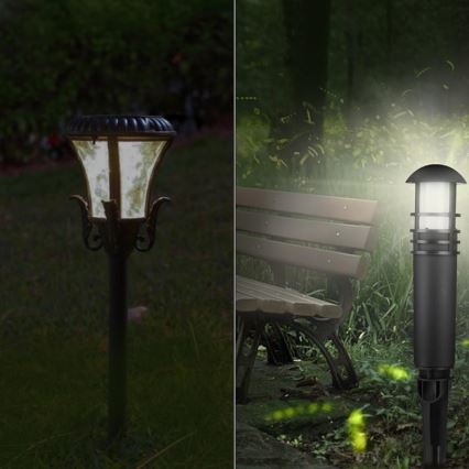 Lámpara exterior LED LED/3W/230V 2800K IP65