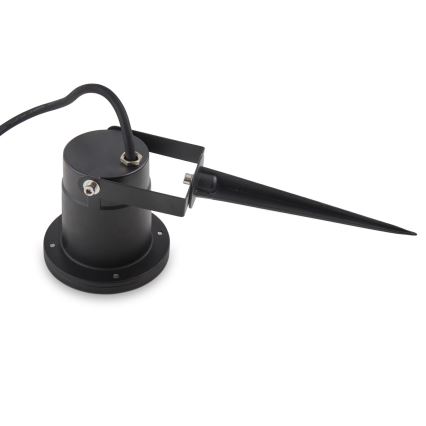 Lámpara exterior LED RGBW regulable BLAKE 1xGU10/6W/230V IP65 + mando a distancia