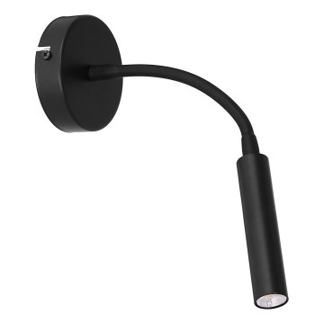 Lámpara flexible ARDEN 1xG9/8W/230V negra