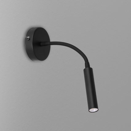 Lámpara flexible ARDEN 1xG9/8W/230V negra