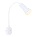 Lámpara flexible ARENA 1xE14/40W/230V blanca