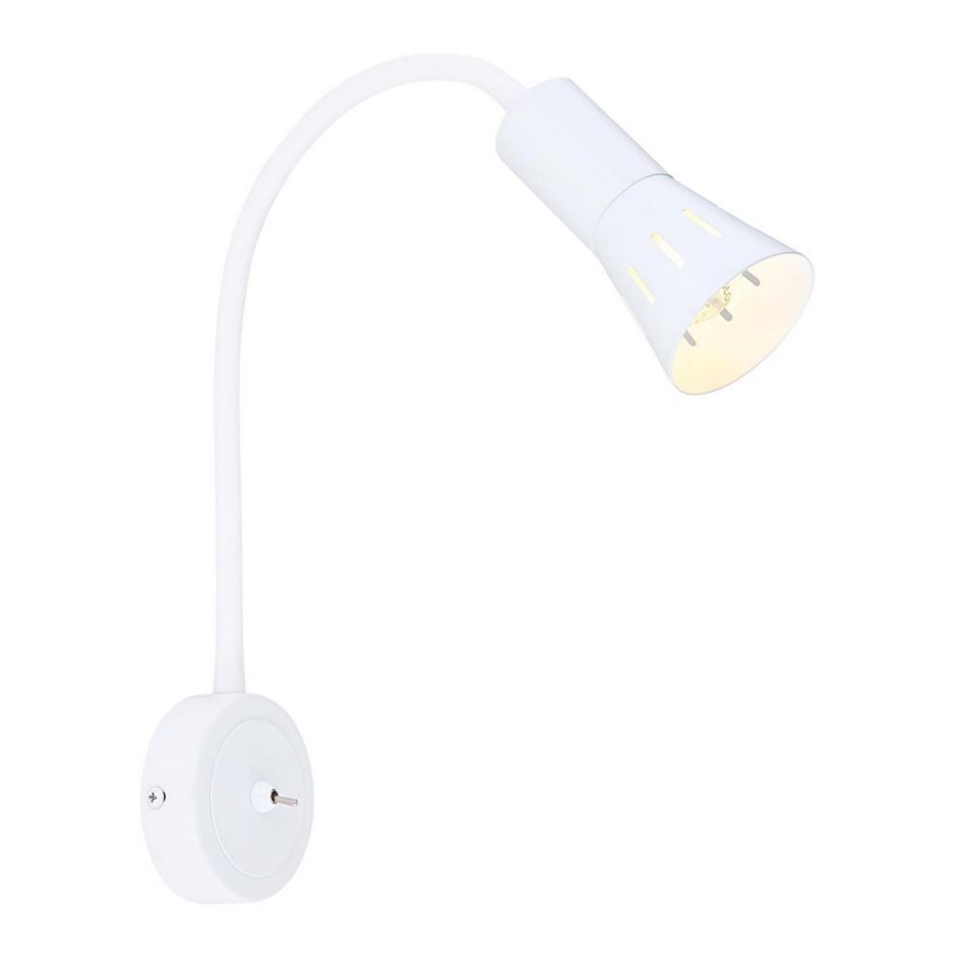 Lámpara flexible ARENA 1xE14/40W/230V blanca