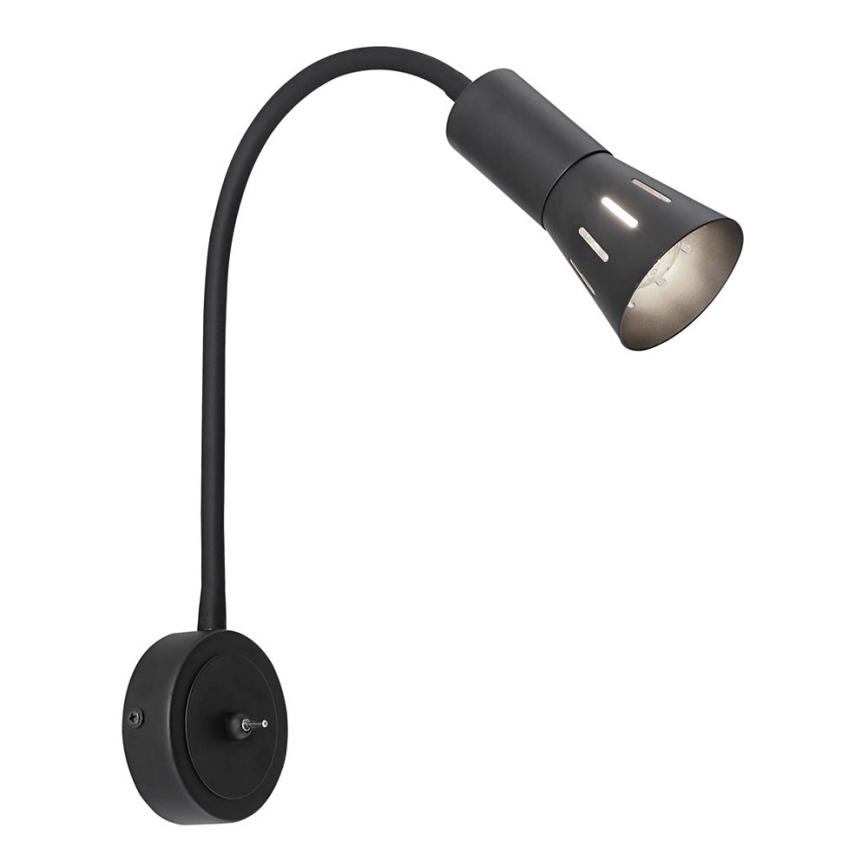 Lámpara flexible ARENA 1xE14/40W/230V negra