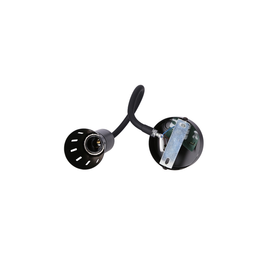 Lámpara flexible ARENA 1xE14/40W/230V negra