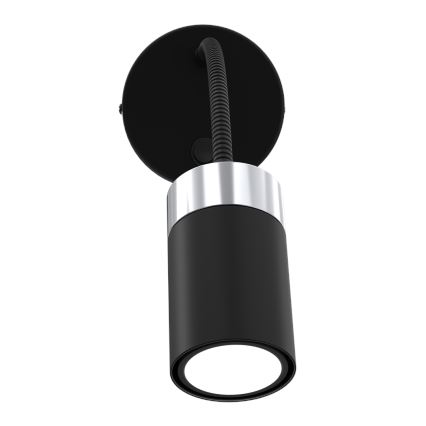 Lámpara flexible JOKER 1xGU10/8W/230V negra/cromo mate