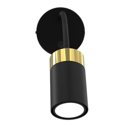 Lámpara flexible JOKER 1xGU10/8W/230V negra/dorada