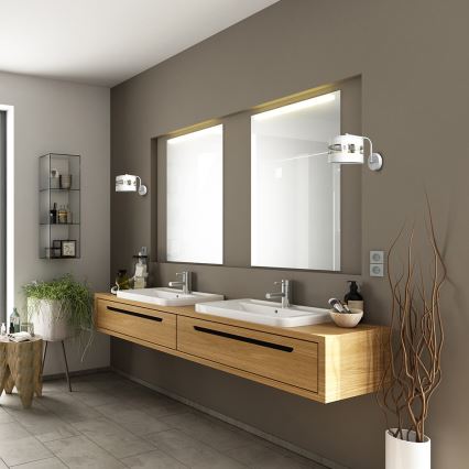 Lámpara flexible ULTIMO 1xE27/60W/230V blanca