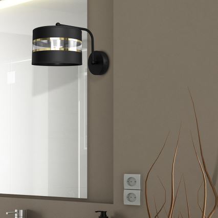 Lámpara flexible ULTIMO 1xE27/60W/230V negra