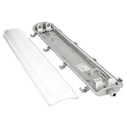 Iluminación LED fluorescente técnica 2xG13/25W/230V IP65