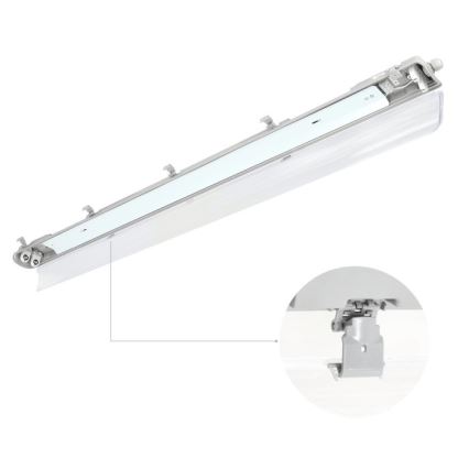 Lámpara fluorescente de alta resistencia HERMIC T8 2xG13/18W/230V IP65