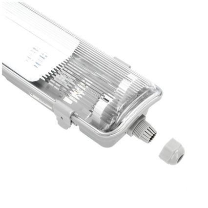 Lámpara fluorescente de alta resistencia HERMIC T8 2xG13/18W/230V IP65