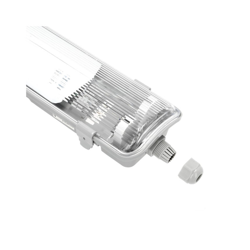 Lámpara fluorescente de alta resistencia HERMIC T8 2xG13/18W/230V IP65