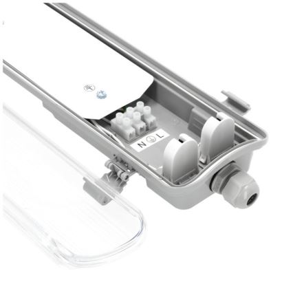 Lámpara fluorescente de alta resistencia HERMIC T8 2xG13/18W/230V IP65