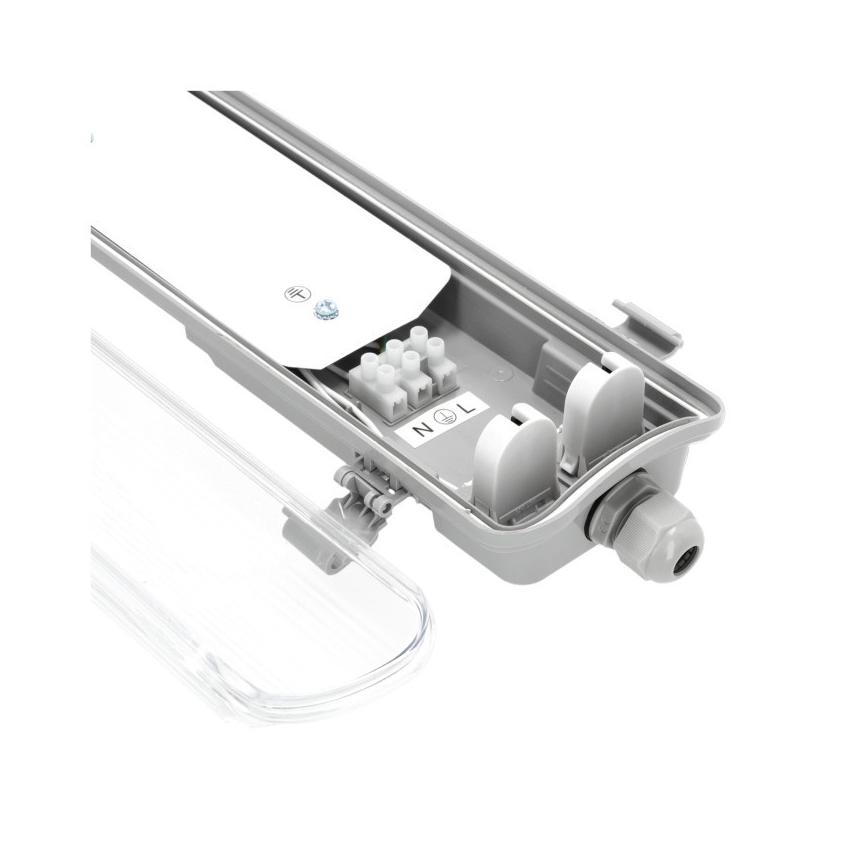 Lámpara fluorescente de alta resistencia HERMIC T8 2xG13/18W/230V IP65