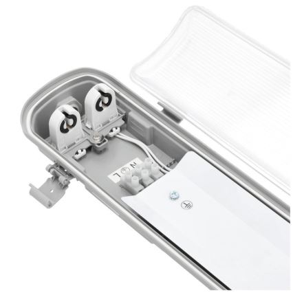 Lámpara fluorescente de alta resistencia HERMIC T8 2xG13/18W/230V IP65
