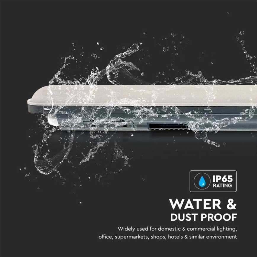 Lámpara fluorescente LED de alta resistencia X-SERIES LED/36W/230V 6500K IP65 120 cm