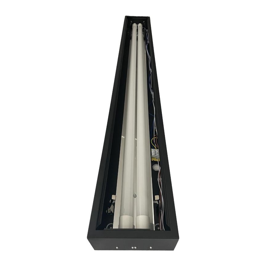 Lámpara fluorescente T8 2xG13/18W/230V 120 cm negro