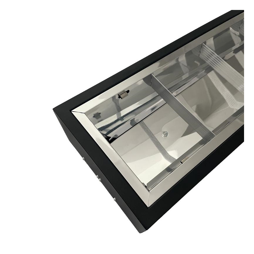 Lámpara fluorescente T8 2xG13/18W/230V 120 cm negro