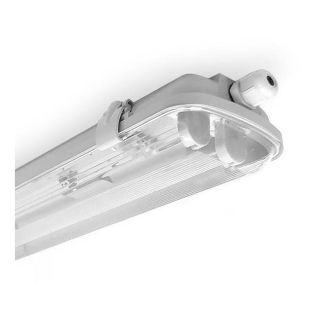 Lámpara fluorescente técnica 2xG13/18W/230V IP65 1200mm