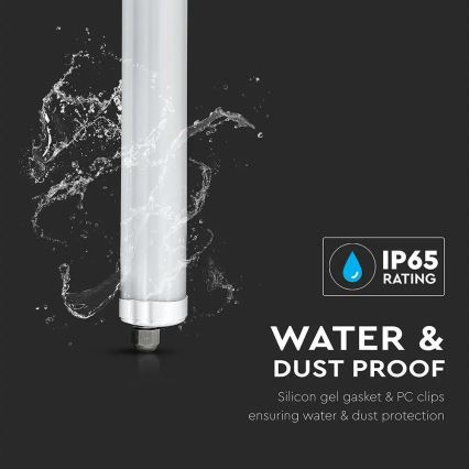 Lámpara fluorescente técnica LED SERIE G LED/36W/230V 6400K 120cm IP65