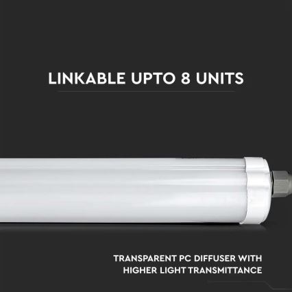 Lámpara fluorescente técnica LED SERIE G LED/36W/230V 6400K 120cm IP65