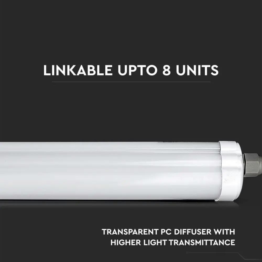 Lámpara fluorescente técnica LED SERIE G LED/36W/230V 6400K 120cm IP65