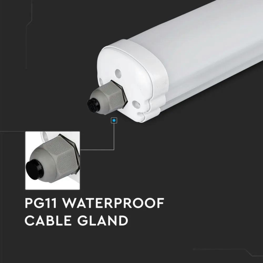 Lámpara fluorescente técnica LED SERIE G LED/36W/230V 6400K 120cm IP65
