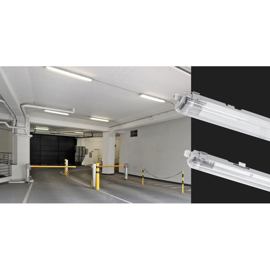 Lámpara fluorescente técnica LIMEA T8 1xG13/20W/230V IP65 120cm