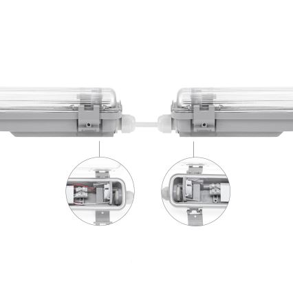 Lámpara fluorescente técnica LIMEA T8 1xG13/20W/230V IP65 120cm